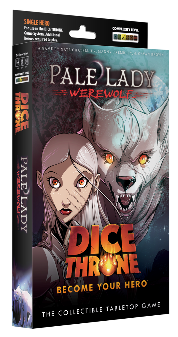Dice Throne Hero Pack Pale Lady - Inglese - Preordine Arrivo previsto 23 Luglio 2026