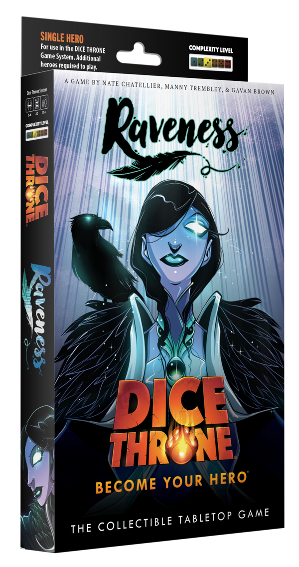 Dice Throne Hero Pack Raveness - Inglese - Preordine Arrivo previsto 23 Luglio 2026