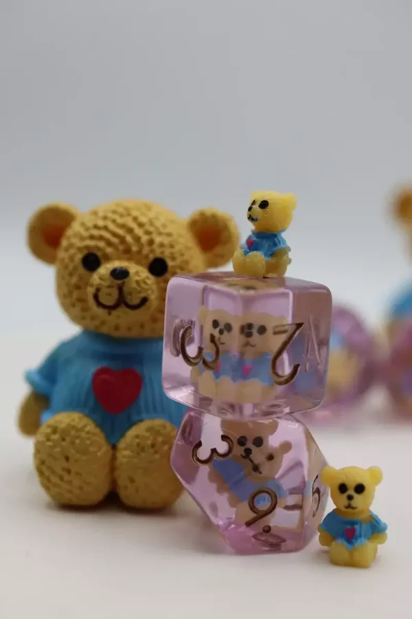 Set di dadi RPG teddy Bear (7)