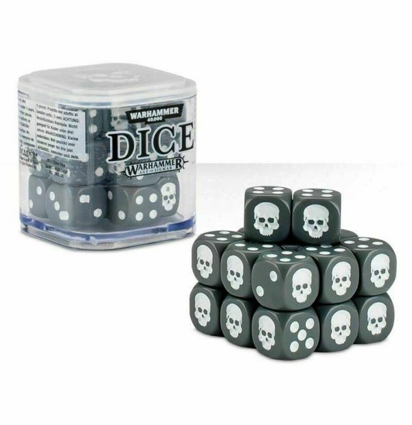 Warhammer dice set - Grigio 65-36