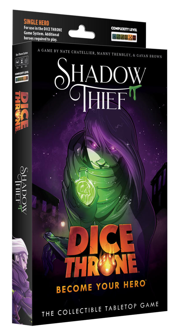 Dice Throne Hero Pack Shadow Thief - Inglese - Preordine Arrivo previsto 23 Luglio 2026