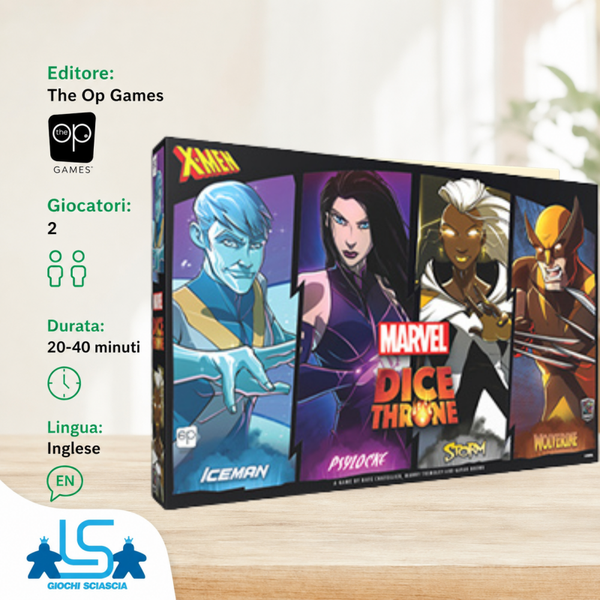 Marvel X-Men Dice Throne Box 1 - Inglese