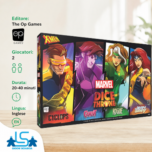Marvel X-Men Dice Throne Box 2 - Inglese