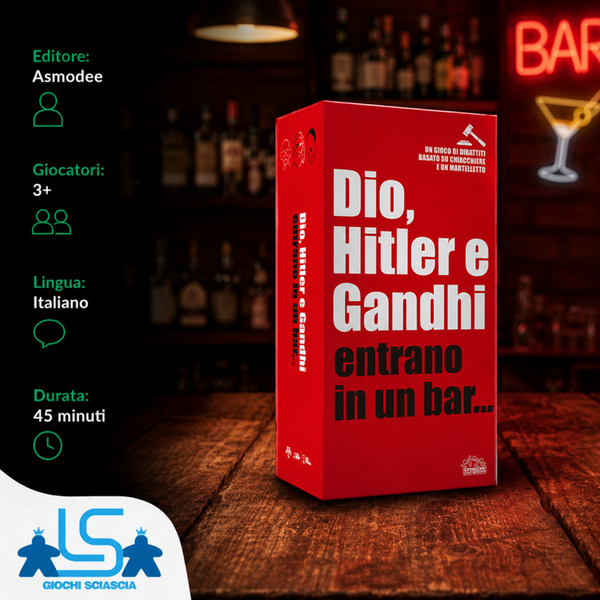 Dio, Hitler e Gandhi Entrano in un Bar...