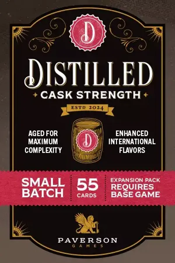 Distilled - Cask Strength espansione - Inglese