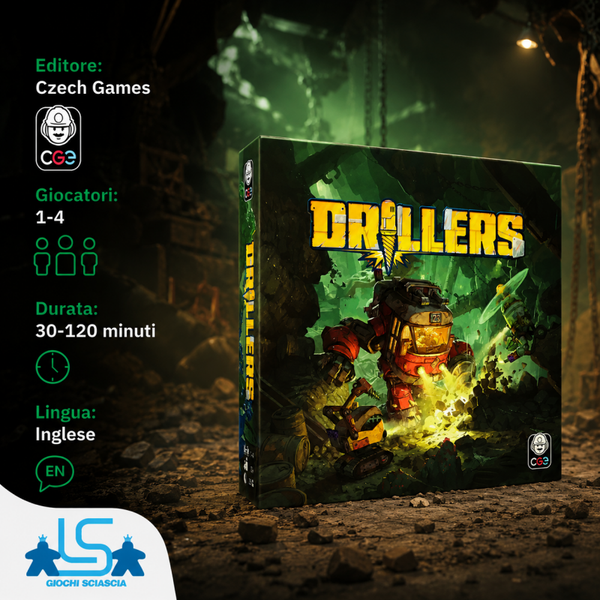 Drillers - Inglese - Preordine Arrivo previsto Fine Settembre 2026