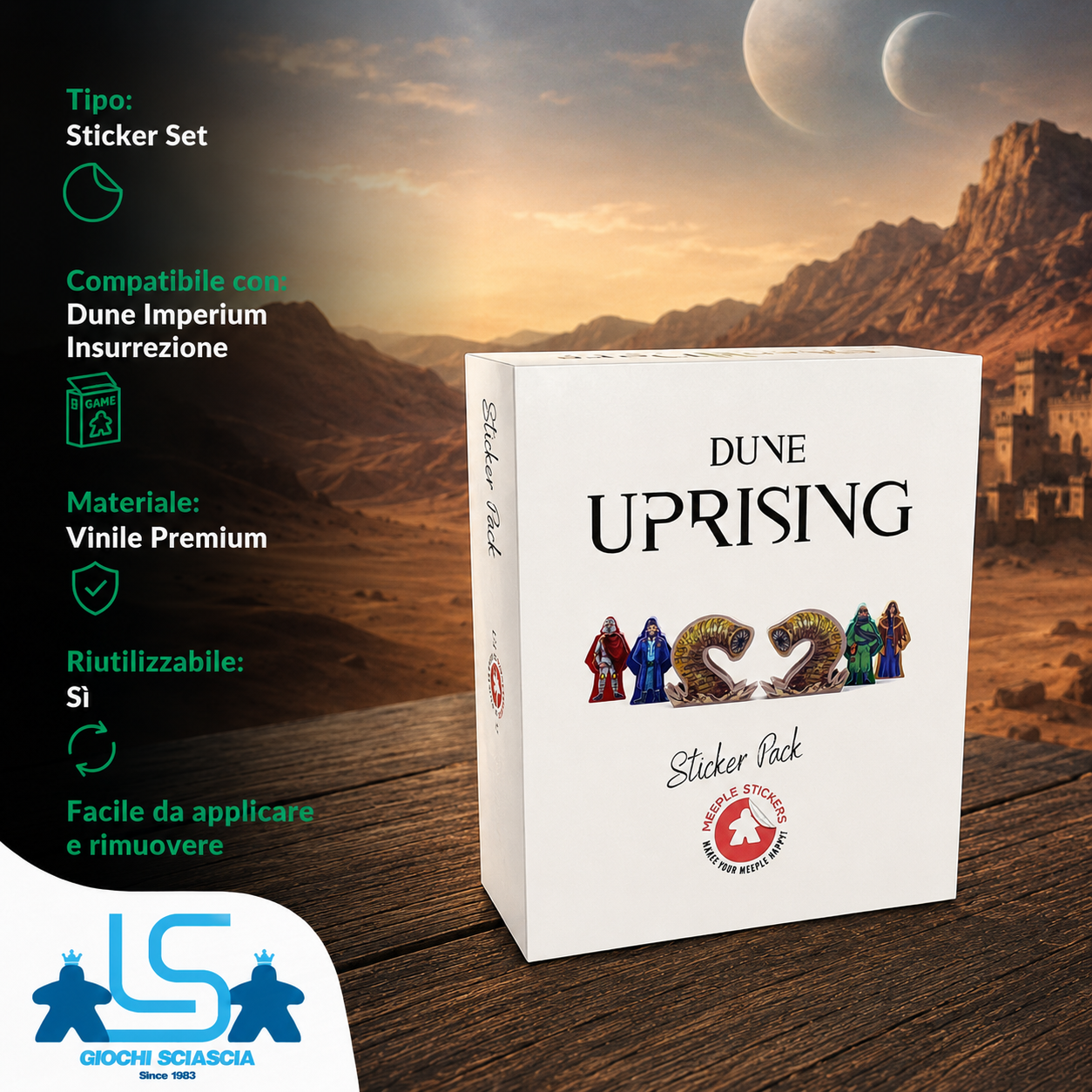 Dune Imperium Uprising - Sticker set
