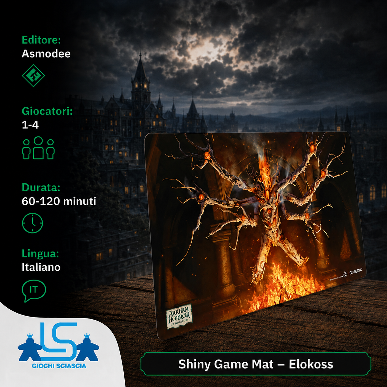 Arkham Horror LCG - Shiny Game Mat - Elokoss