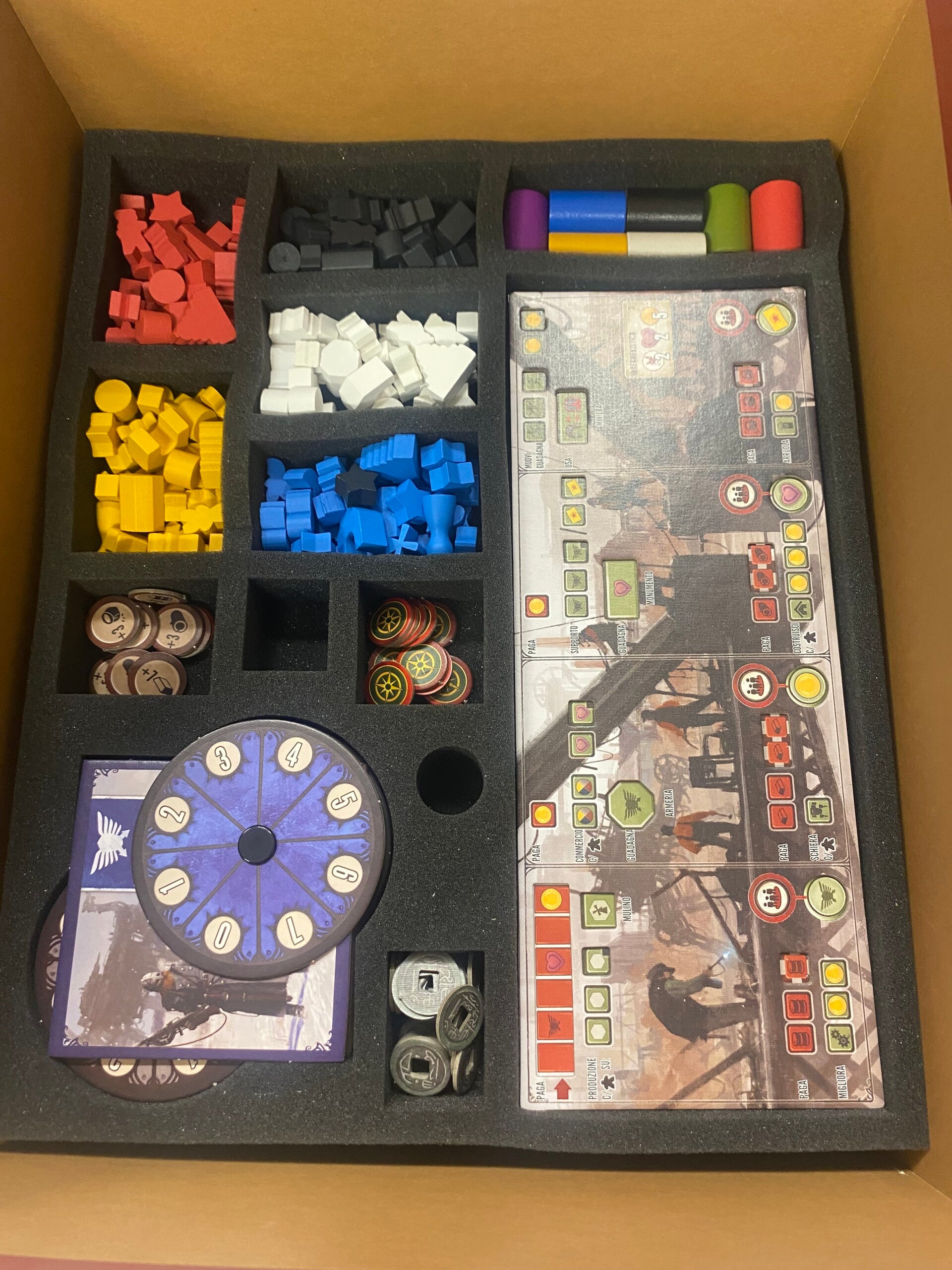 Jeu De Société Scythe - édition Italienne Ghenos Games - Boîte De Base - Neuf - Gestion, Stratégie