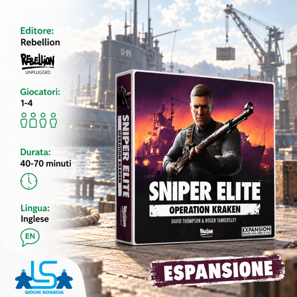 Sniper Elite - Operation Kraken - Espansione - Inglese