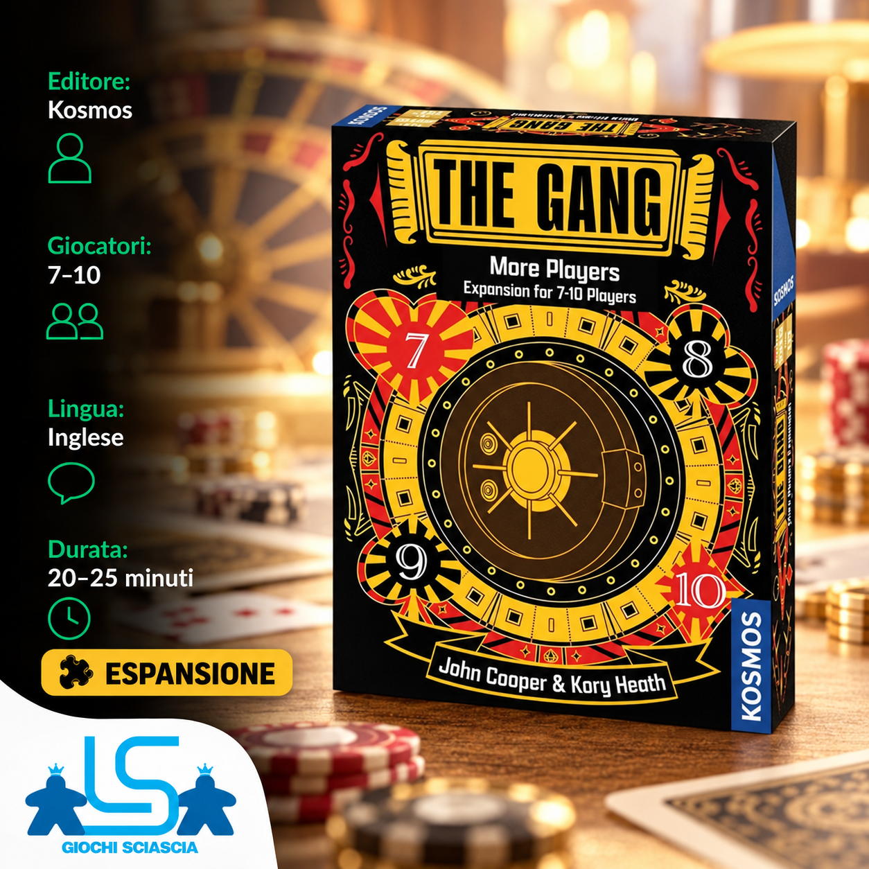The Gang More Players - Espansione - Inglese