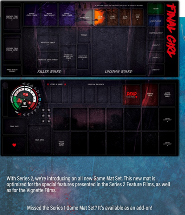 Final Girl - Stagione 2 - Playmat - Tappetini di Gioco - Inglese