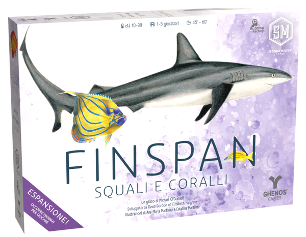 Finspan - Squali e Coralli - Espansione - Preordine uscita prevista Luglio 2026