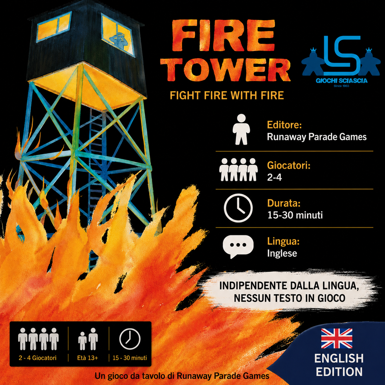 Fire Tower - Inglese