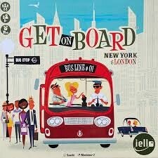 Get on Board - New York & London - Tedesco con manuale italiano stampato - Usato