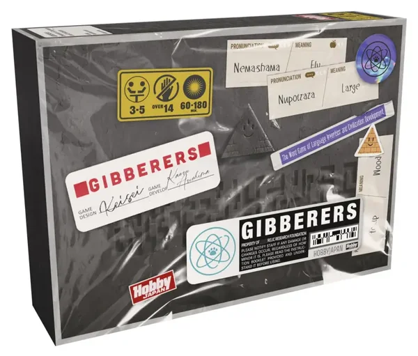 Gibberers The Word Game of Language - Inglese - preordine arrivo previsto Fine 2026