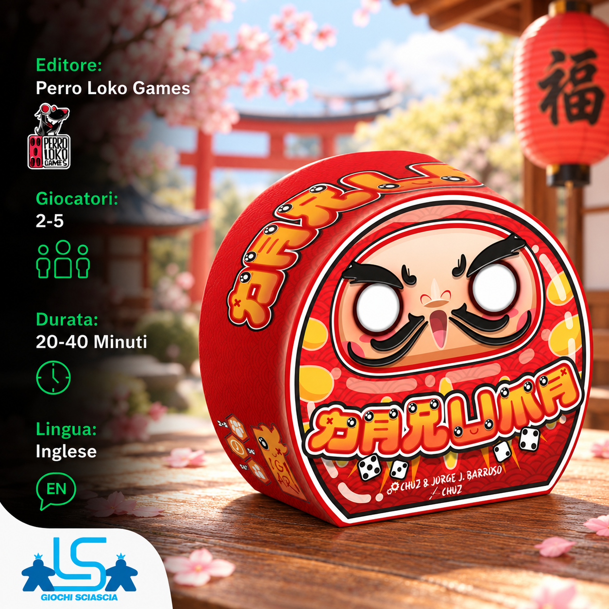 Daruma - Inglese