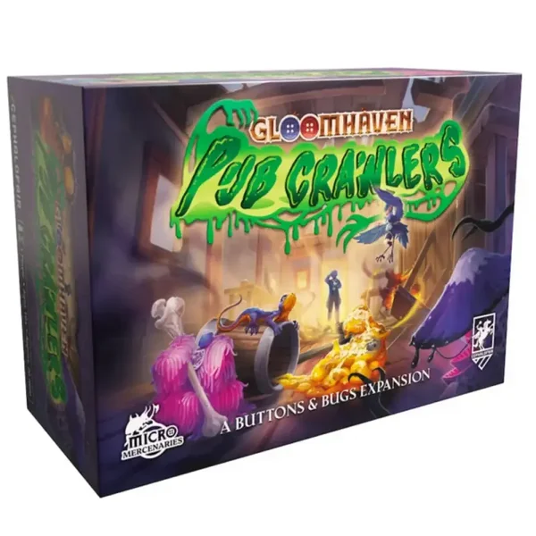 Gloomhaven Buttons & Bugs Pub Crawlers - Espansione Inglese - Preordine Uscita prevista Novembre 2026
