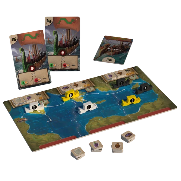 The Great Harbor componenti e materiali di gioco