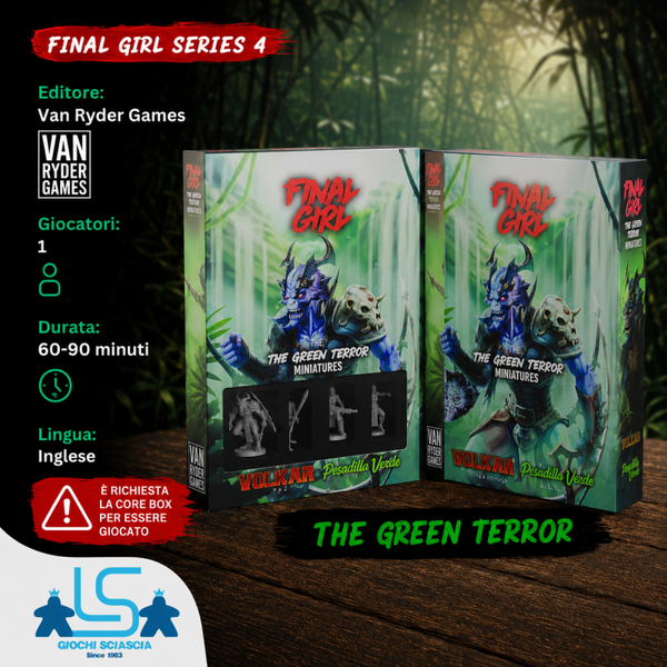 Final Girl Series 4 - The Green Terror - Miniature - Inglese