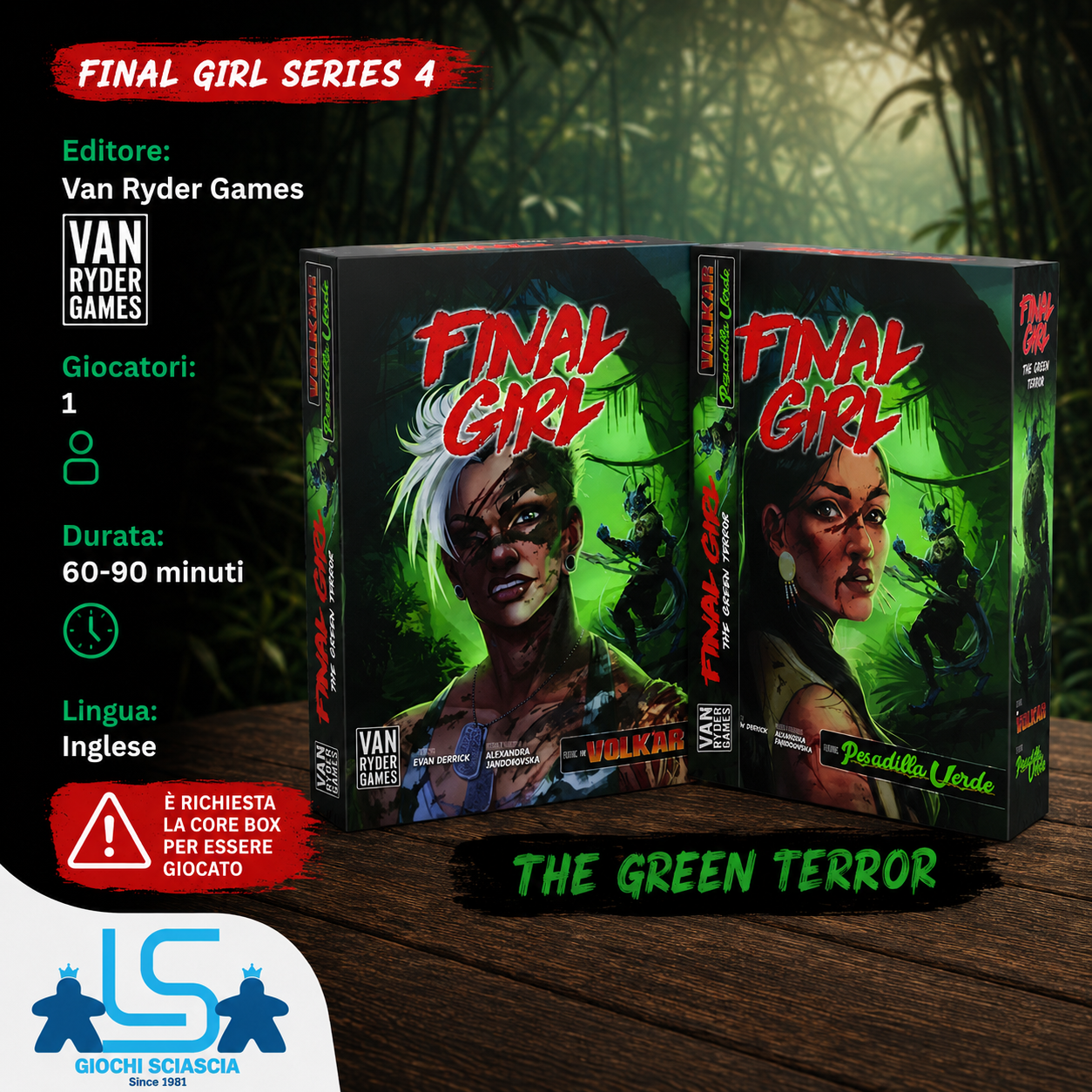 Final Girl Series 4 – The Green Terror - inglese