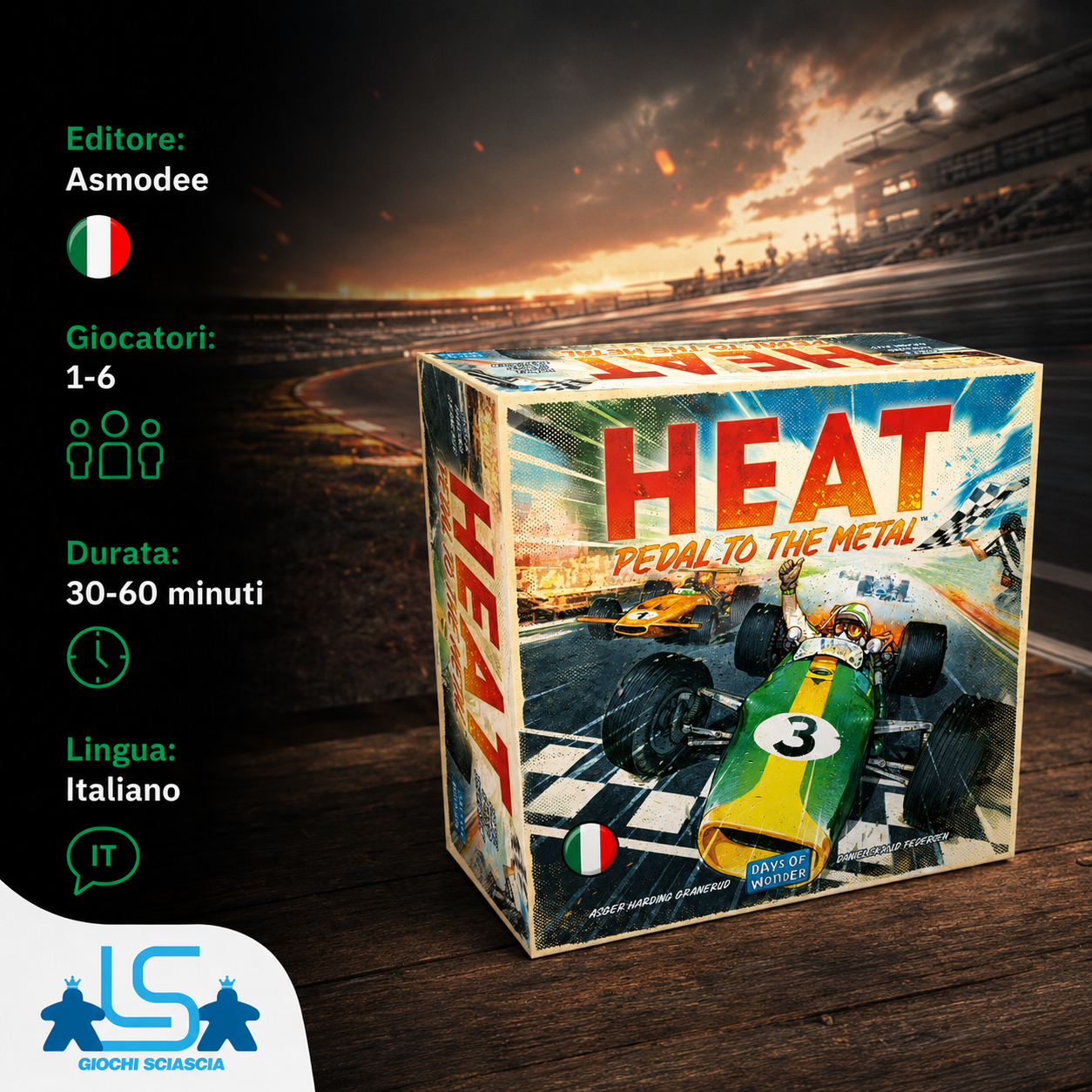 Heat pedal to the metal