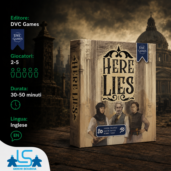 Here Lies - Inglese