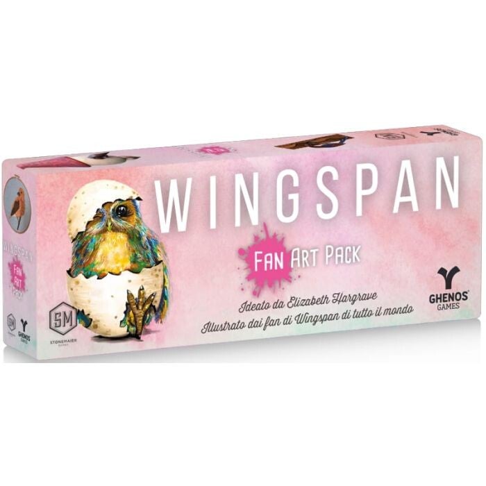 Stonemaier Games Wingspan Fan Art Pack – 255 Carte Uccelli Con Opere D'arte Realizzate Dai Fan. Meccanicamente Identiche Alle Carte Originali, Per Mescolare O Sostituire. Scatola Riciclabile.