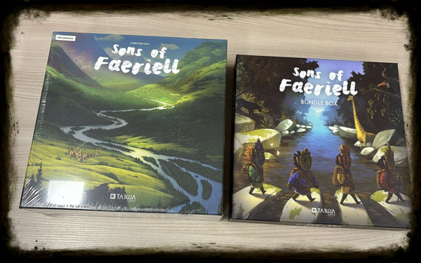 Sons of Faeriell + Bundle Box Con Gioco Base Ancora Imballato - Italiano -USATO