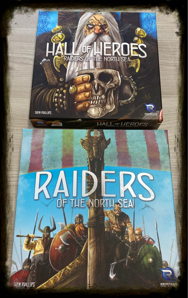 Bundle - Raiders of the North Sea + Espansione Hall of heroes - inglese - USATO