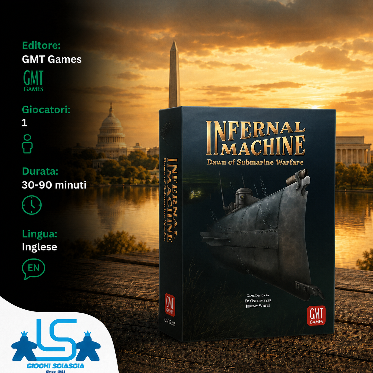 Infernal Machine Dawn of Submarine Warfare - Inglese