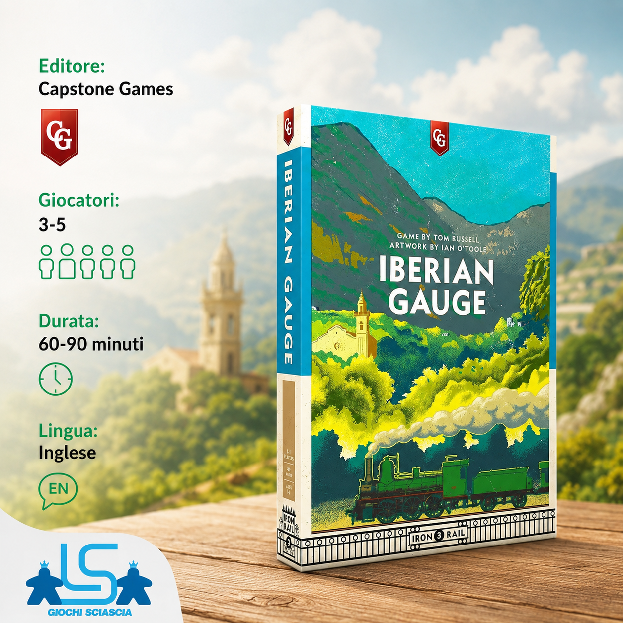 Iron Rail 3 Iberian Gauge - Inglese