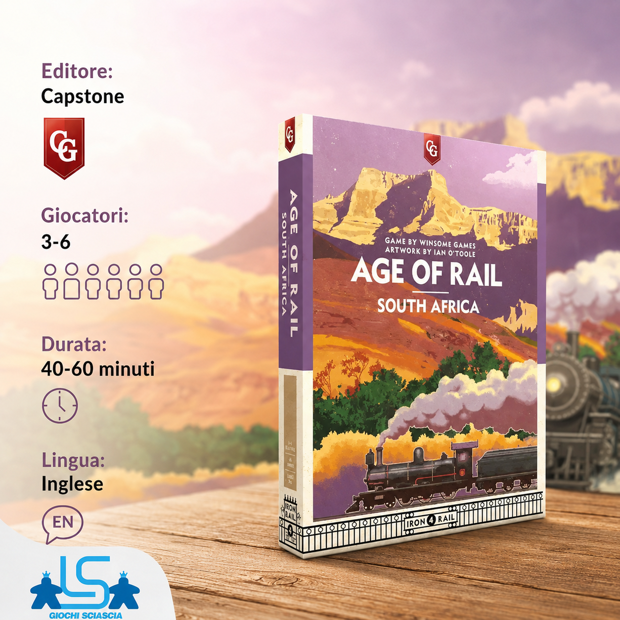 Iron Rail 4 Age of Rail South Africa - Inglese
