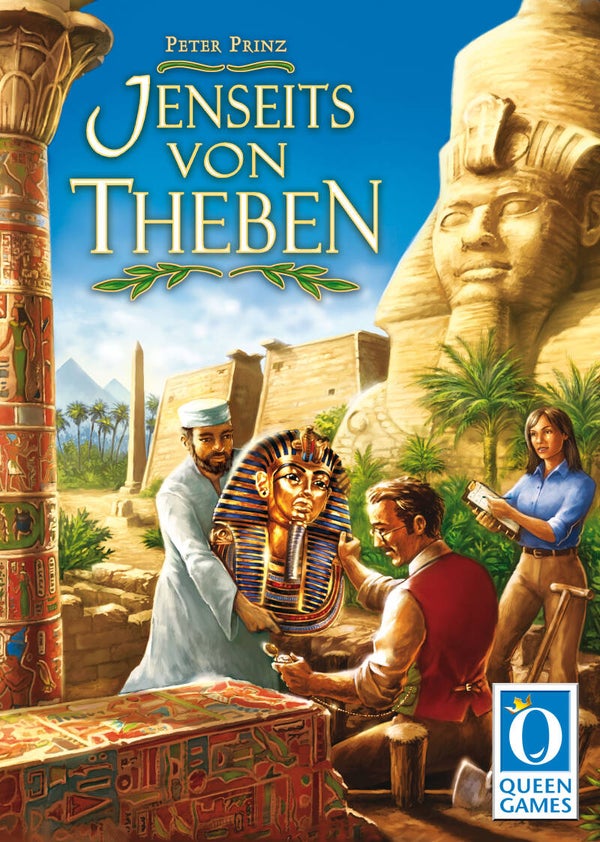 Jenseits von Theben - inglese con manuale italiano stampato - Usato
