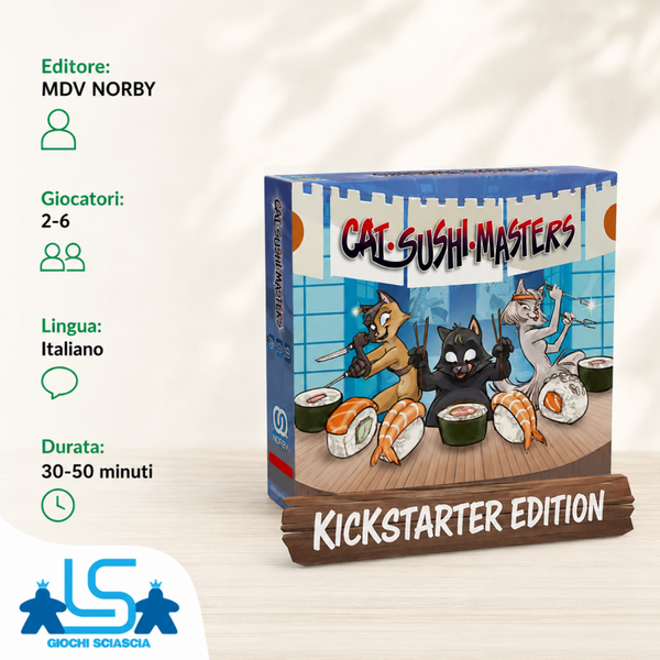 Cat Sushi Master - Kickstarter Edition