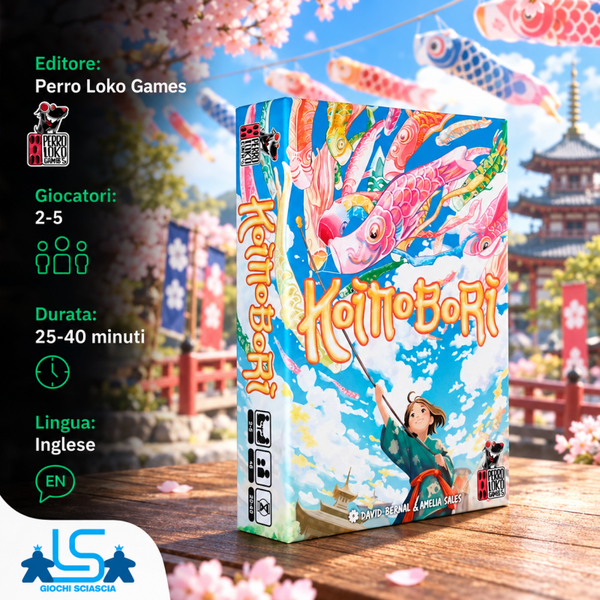 Koinobori - Inglese