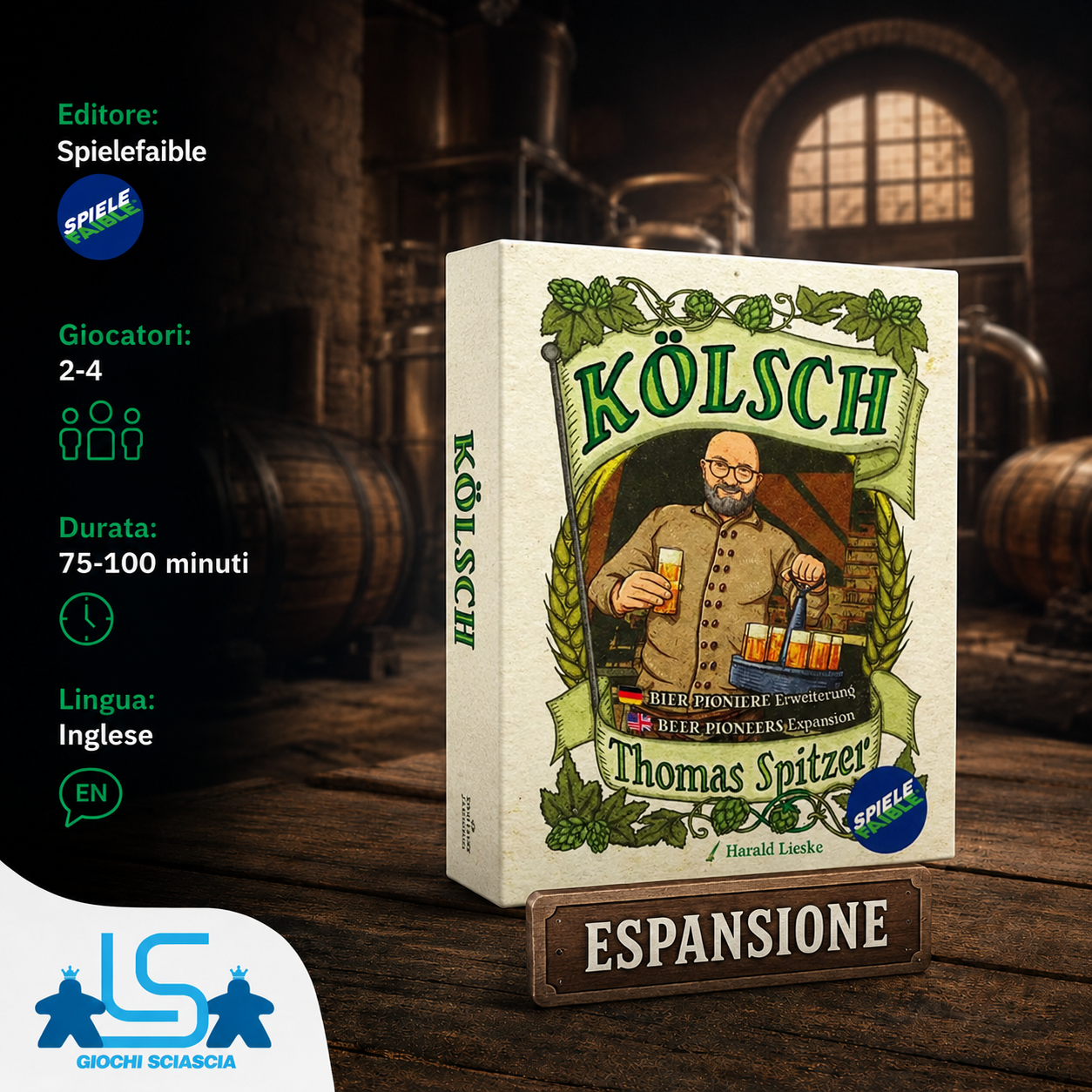 Bier Pioniere - Kolsch  - Espansione Inglese