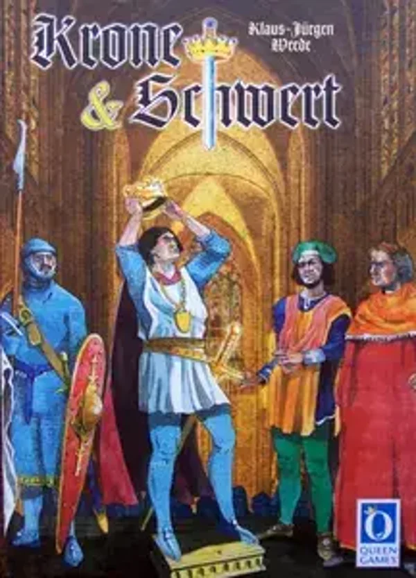 Krone & Schwert - Tedesco con manuale italiano stampato a colori - Usato