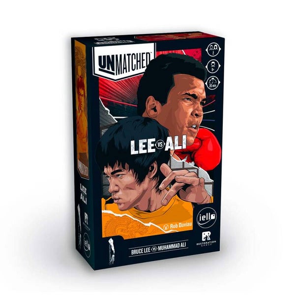 Unmatched - Lee VS Ali  - Edizione Italiana + Carte Foil Omaggio - Preordine uscita prevista Dicembre 2026