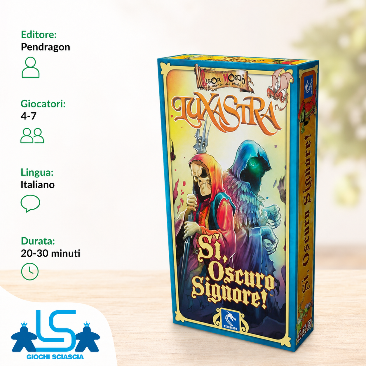 Sì Oscuro Signore - Luxastra