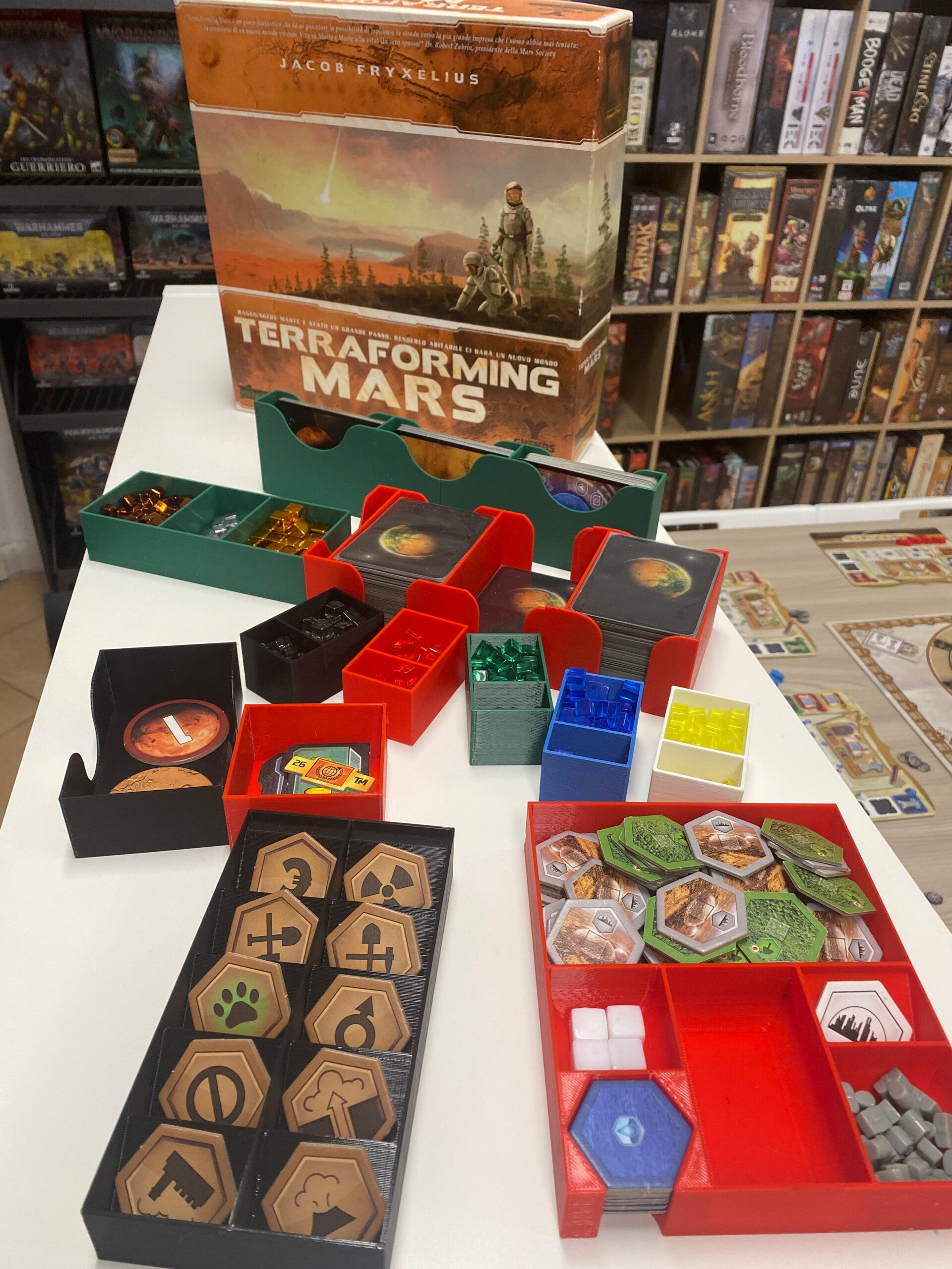 Organizer per Terraforming e espansioni