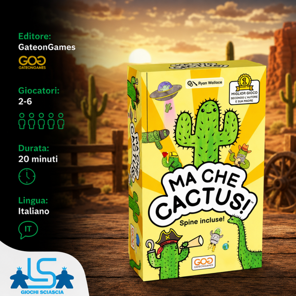 Ma che Cactus! - Preordine Arrivo previsto 27 Maggio 2026