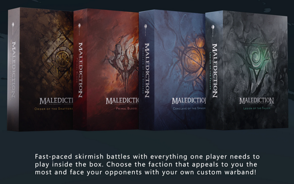 Malediction Primal Blood Faction Box - Inglese