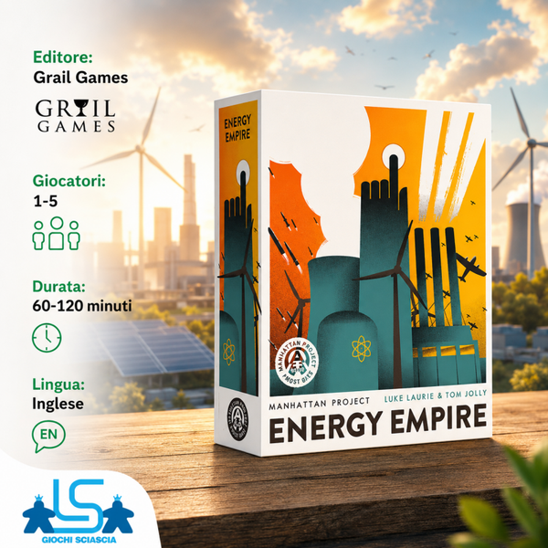 Manhattan Project Energy Empire - Retail Edition - Inglese