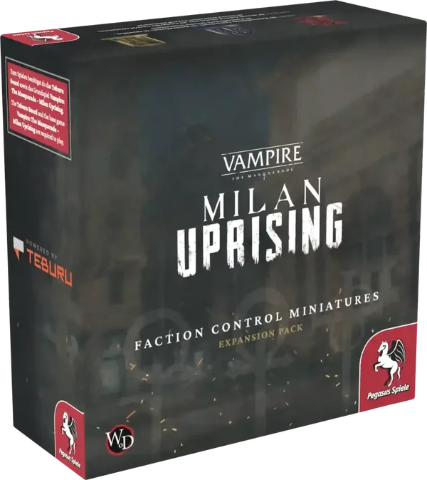 Teburu - Milan Uprising (Vampire: The Masquerade) – Faction Control Miniatures - Espansione - Preordine Arrivo previsto Marzo 2026