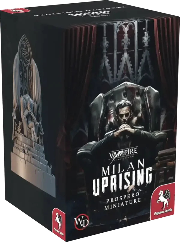 Teburu - Milan Uprising (Vampire: The Masquerade) - Prospero - Prince of Milan Miniature - Preordine Uscita prevista Marzo 2026