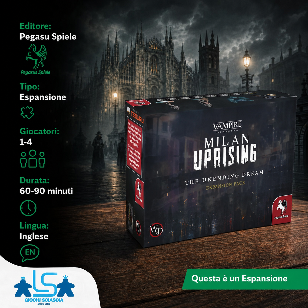 Teburu - Milan Uprising (Vampire: The Masquerade) - The Unending Dream