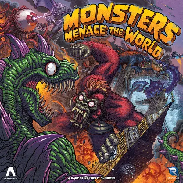 Monster Menace The World - Inglese - Usato