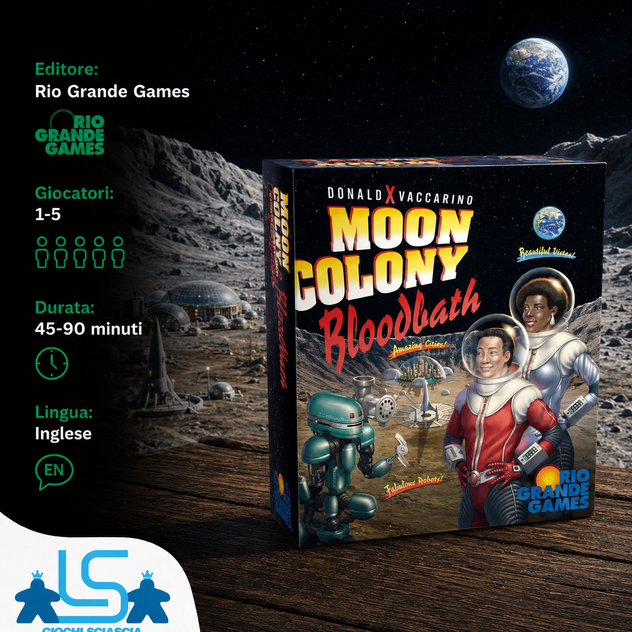 Moon Colony Bloodbath - Inglese