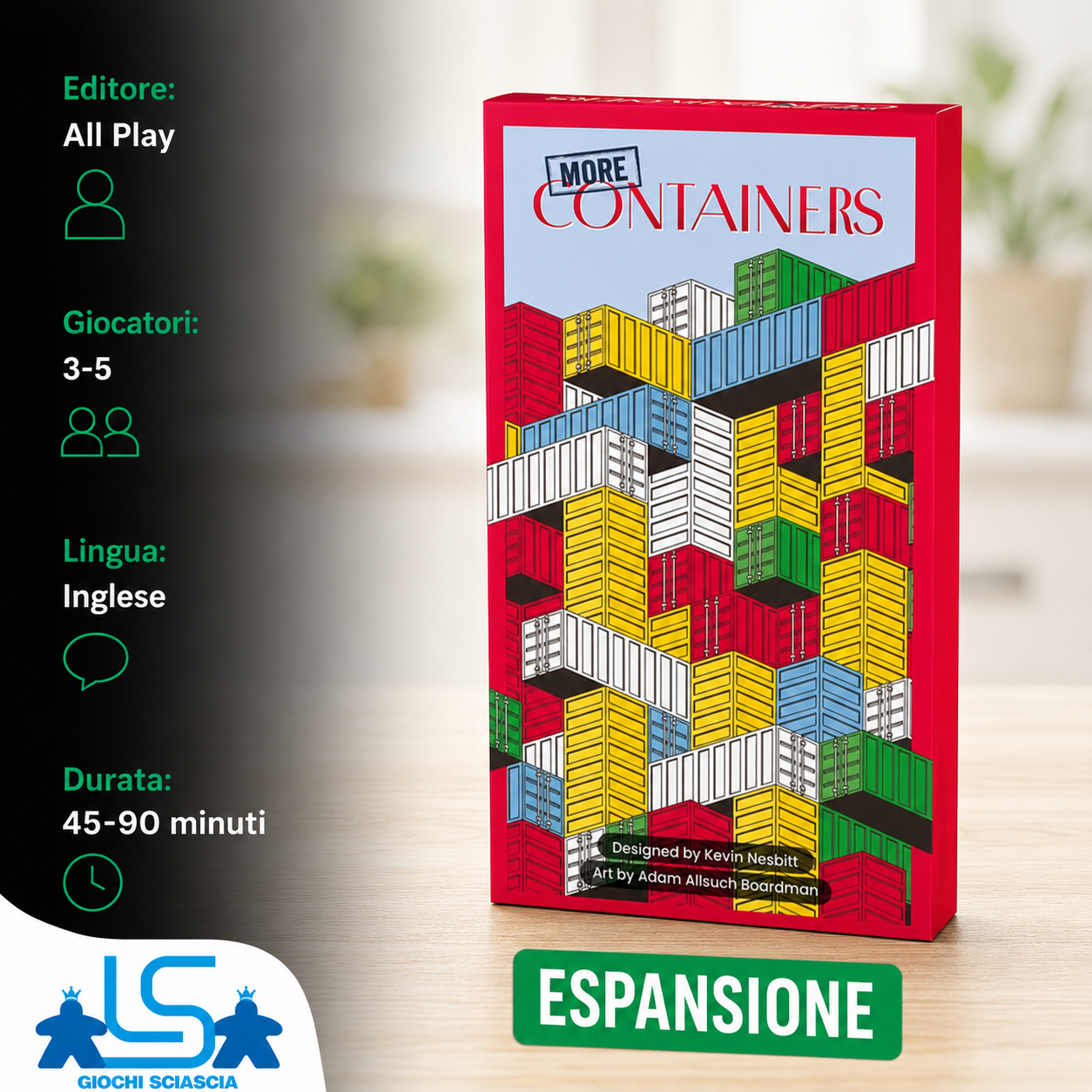 Container More containers espansione inglese